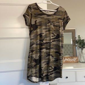 DALIA - Camo mini dress